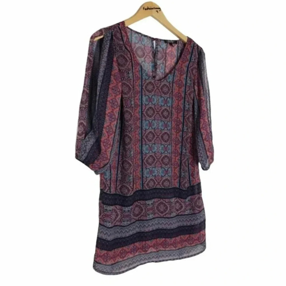 BeBop M Bohemian slit sleeve dress‎